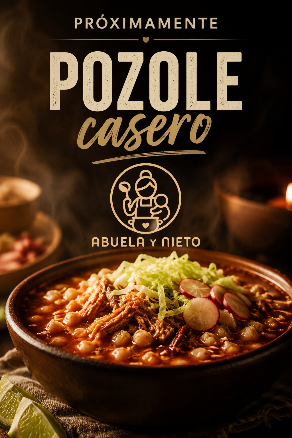 Pozole casero mexicano